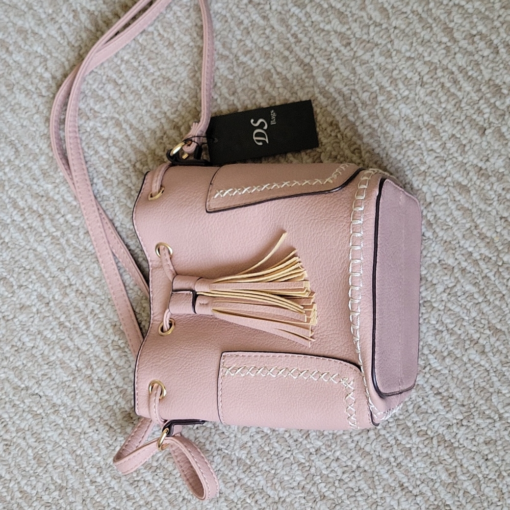Blush Mini Bucket Bag